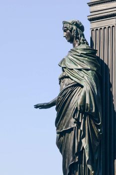 An image of a black woman statue