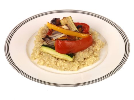 Roasted Vegetables with Quinoa