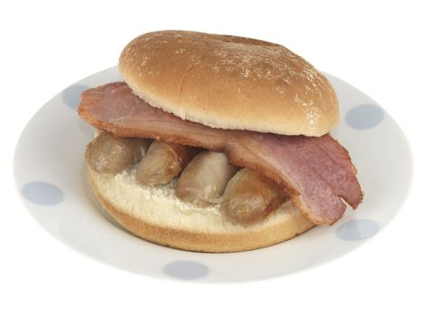 Bacon and Sausage Roll