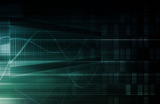 Digital Background Internet Concept as a Art