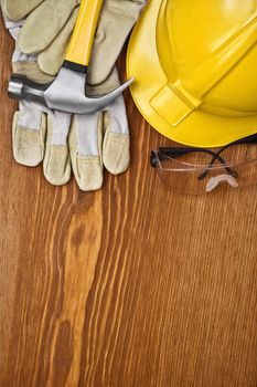 copu space background of construction tools