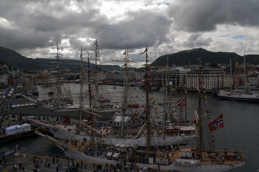 Bergen is Norway's second largest city and is situated on the North Sea is the western side of the country. The city is often referred to as "The gateway to the fjords"