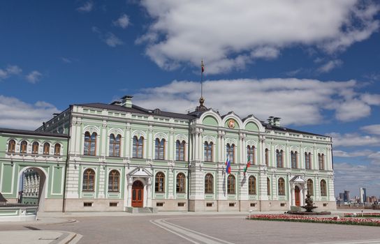 Russia, Kazan, palace of the president of the Republic of Tatarstan