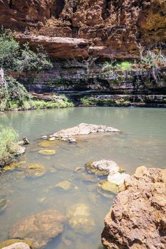 An image of the beautiful Dales Gorge in Australia