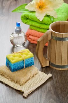 composition of articles for bathing