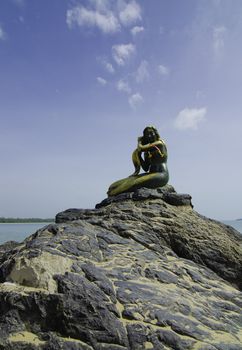 mermaid in Songkhla, Thailand