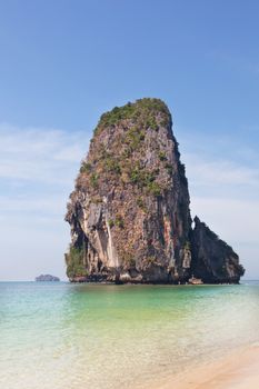 Beautiful rocks in the Andaman Sea, Thailand