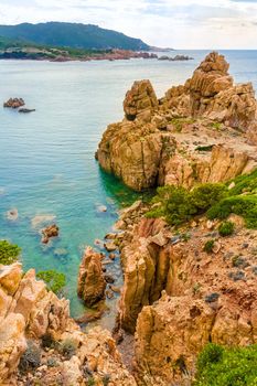 Costa Paradiso, rocky landscape - Island Sardinia, Italy