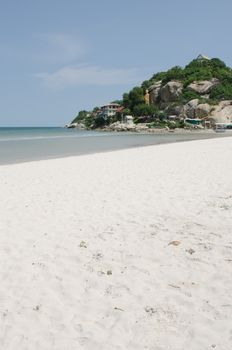 beautiful Hua Hin beach in Thailand