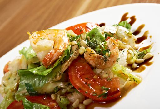 simple prawn salad