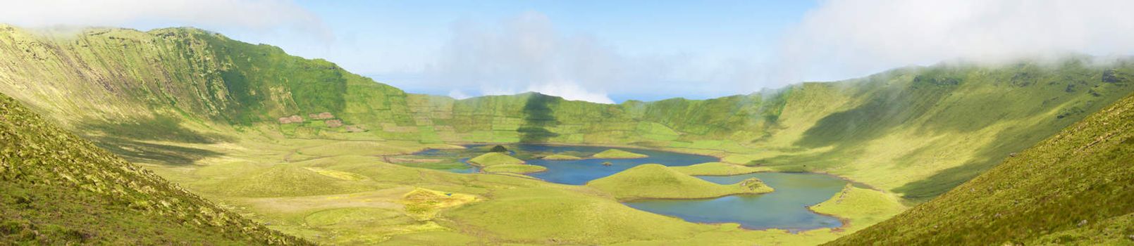 Extinct Volcano in Azores - Landscape Panoramic Photo
