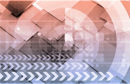 Management Consulting as a Abstract Concept Art