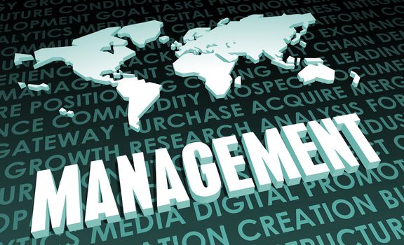 Management Industry Global Standard on 3D Map