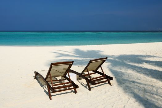 Beautiful beach at Maldives, South Male Atoll