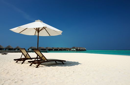 Beautiful beach at Maldives, South Male Atoll