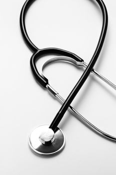 Stethoscope background for medical assistance