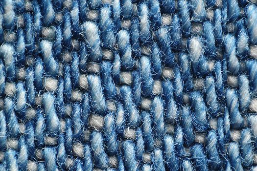 Extreme macro shot of a jeans texture