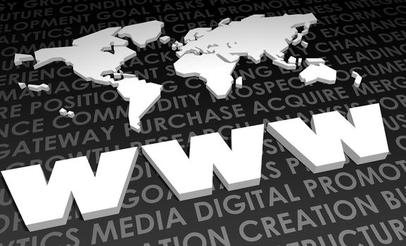 WWW Industry Global Standard on 3D Map