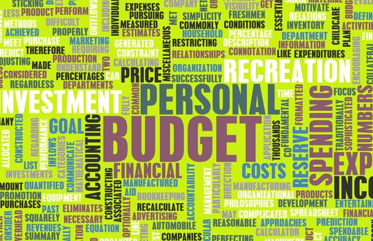 Personal Budget and Spending Finances as Concept