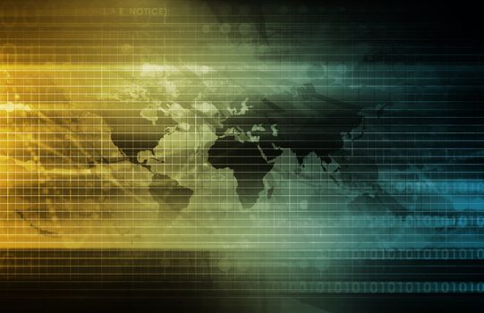Business Finance and Technology as a Art Abstract