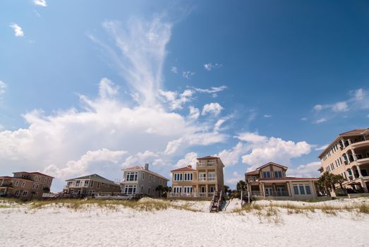 crystal clear water and beach scenes at destin and panama city florida