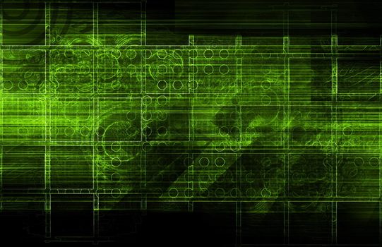 System Scan Data for Pattern Recognition Art