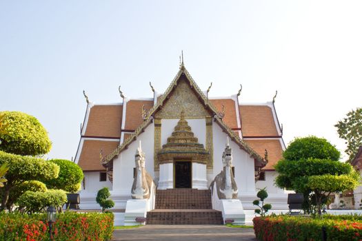 Wat phumin at nan province in Thailand