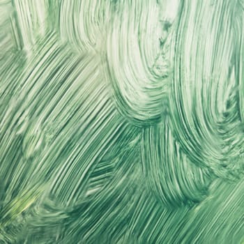 Green painted surface as a detailed background image (digital painting)