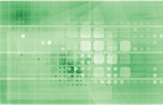 Technology Concept with a Data Information Online
