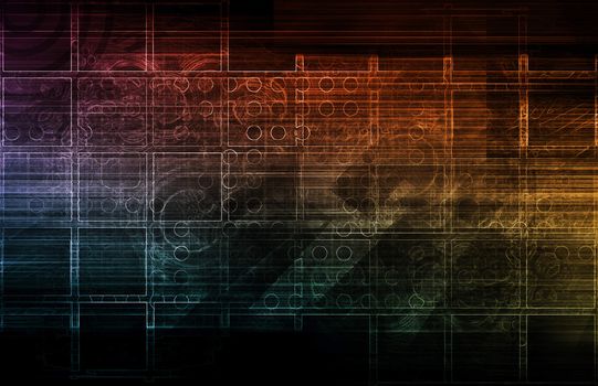 Presentation Background for Technology as a Art