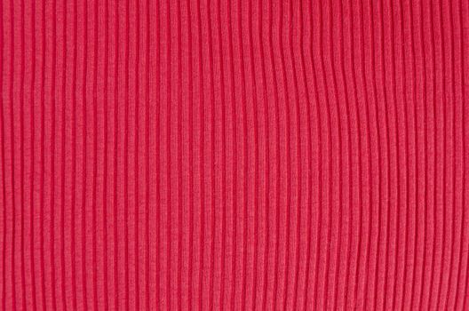 close up of a red textured fabric