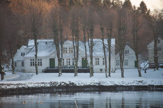 The pictures are from the western part of Norway, where the narrow fjords and mountain scenery make wild overwhelming.