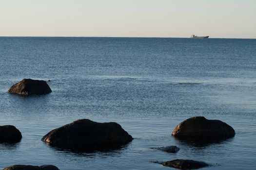 The picture shows somewhere in Norway with mountains and fjords.