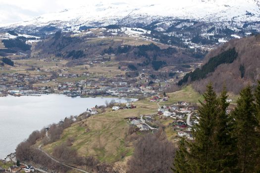 The pictures are from the western part of Norway, where the narrow fjords and mountain scenery make wild overwhelming.