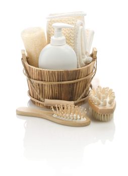 set for bathing