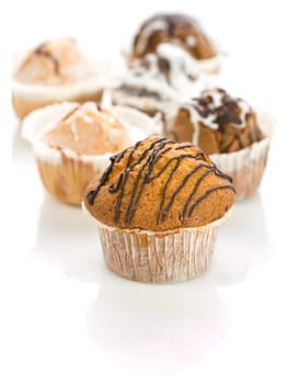 set of cupcakes