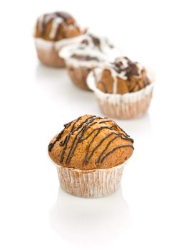 four cupcakes