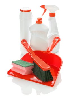 set for cleaning