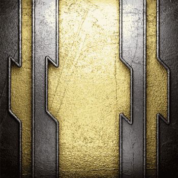 golden and silver background