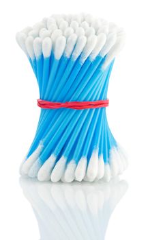 blue Cotton swabs