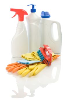 cleaning objects isolated