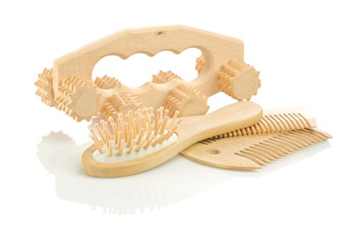 massager comb and hairbrush