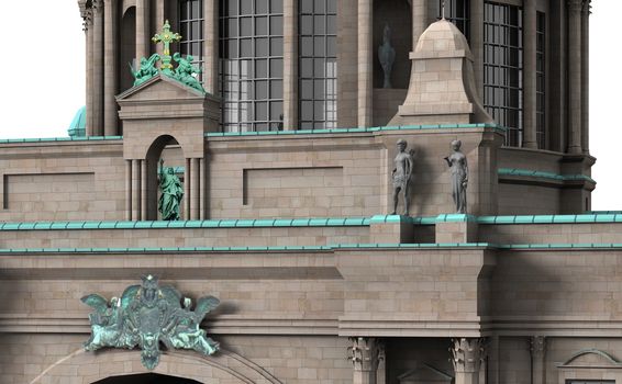 The Berlin Cathedral is the largest church in Berlin there sees itself as a central place of the Evangelical Church in Germany.