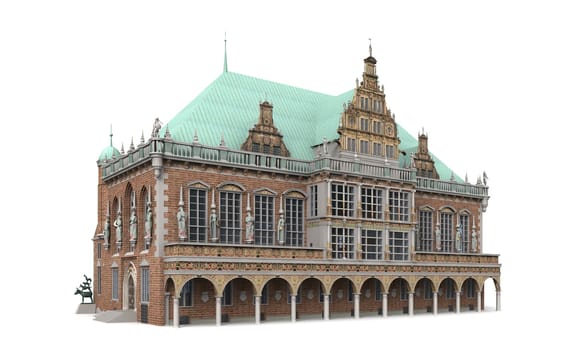 The Bremen Town Hall is one of the most important monuments of Gothic and Weser Renaissance in Europe.