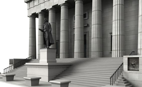 Federal Hall was the first capitol building of the United States of America