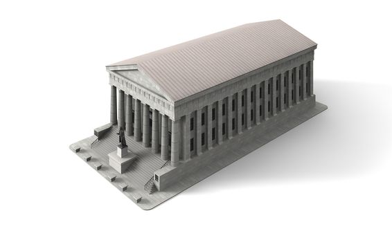 Federal Hall was the first capitol building of the United States of America