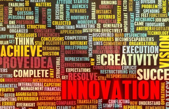 Innovation and Inspiration as a Art Concept