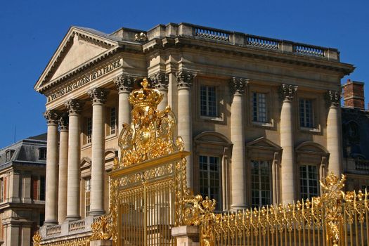 The Palace of Versailles or Chateau de Versailles in France
