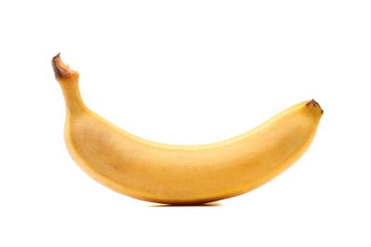 fresh ripe banana isolated on a white background