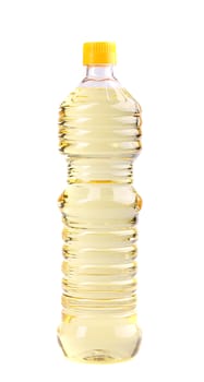 bottle of oil, isolated on a white background